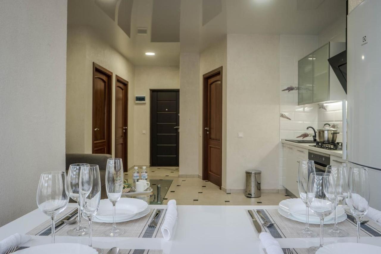 2-Room Apartment Lux Near Centre Wi-Fi Free Dnipro Exterior foto