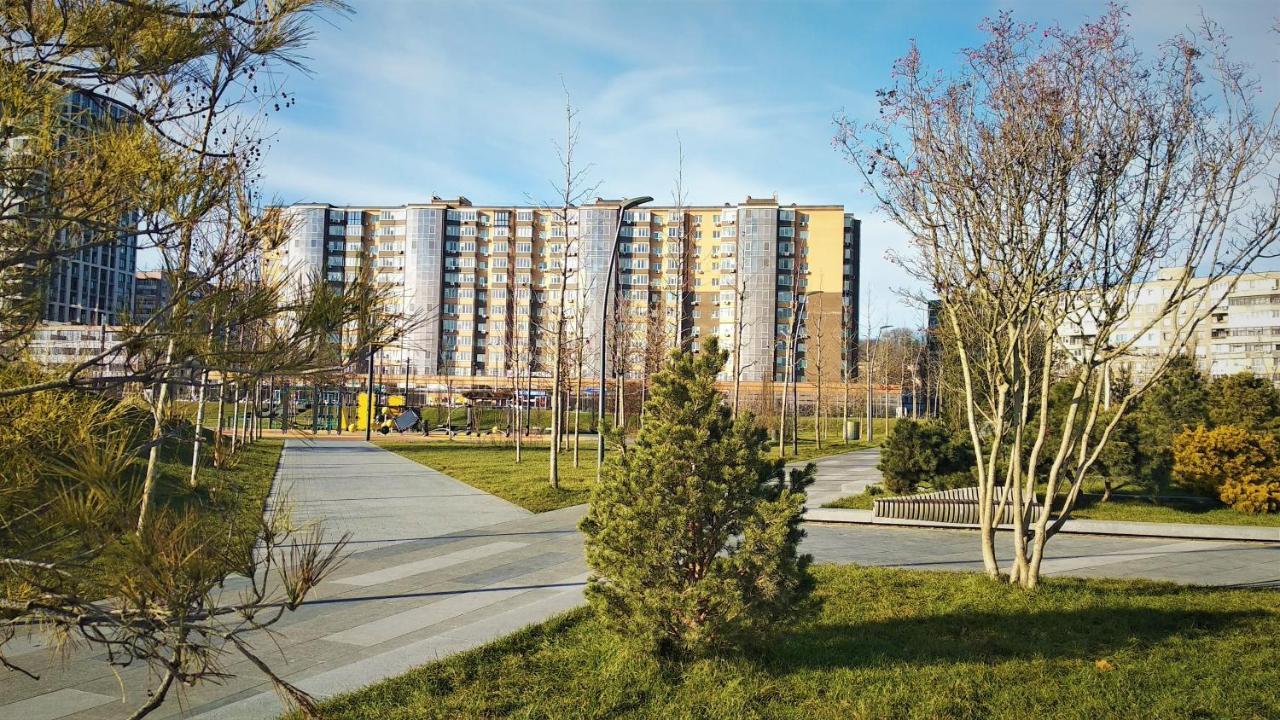2-Room Apartment Lux Near Centre Wi-Fi Free Dnipro Exterior foto